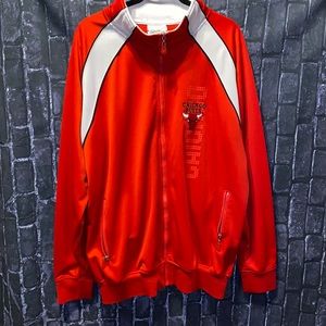 NBA CHICAGO BULLS Red Digital Zipway Jacket XXL